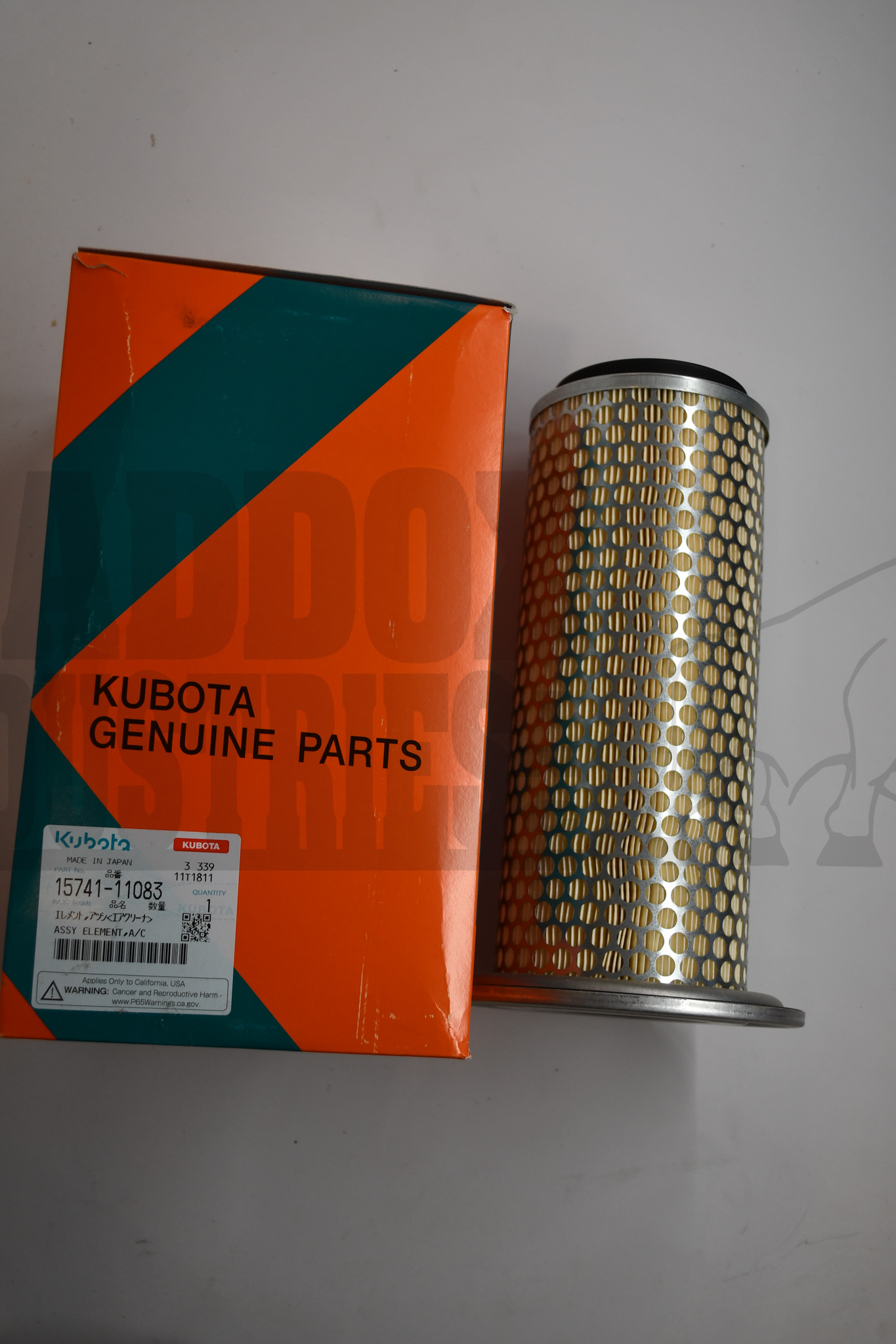 Kubota 15741-11083 - Replaced by 15741-11084